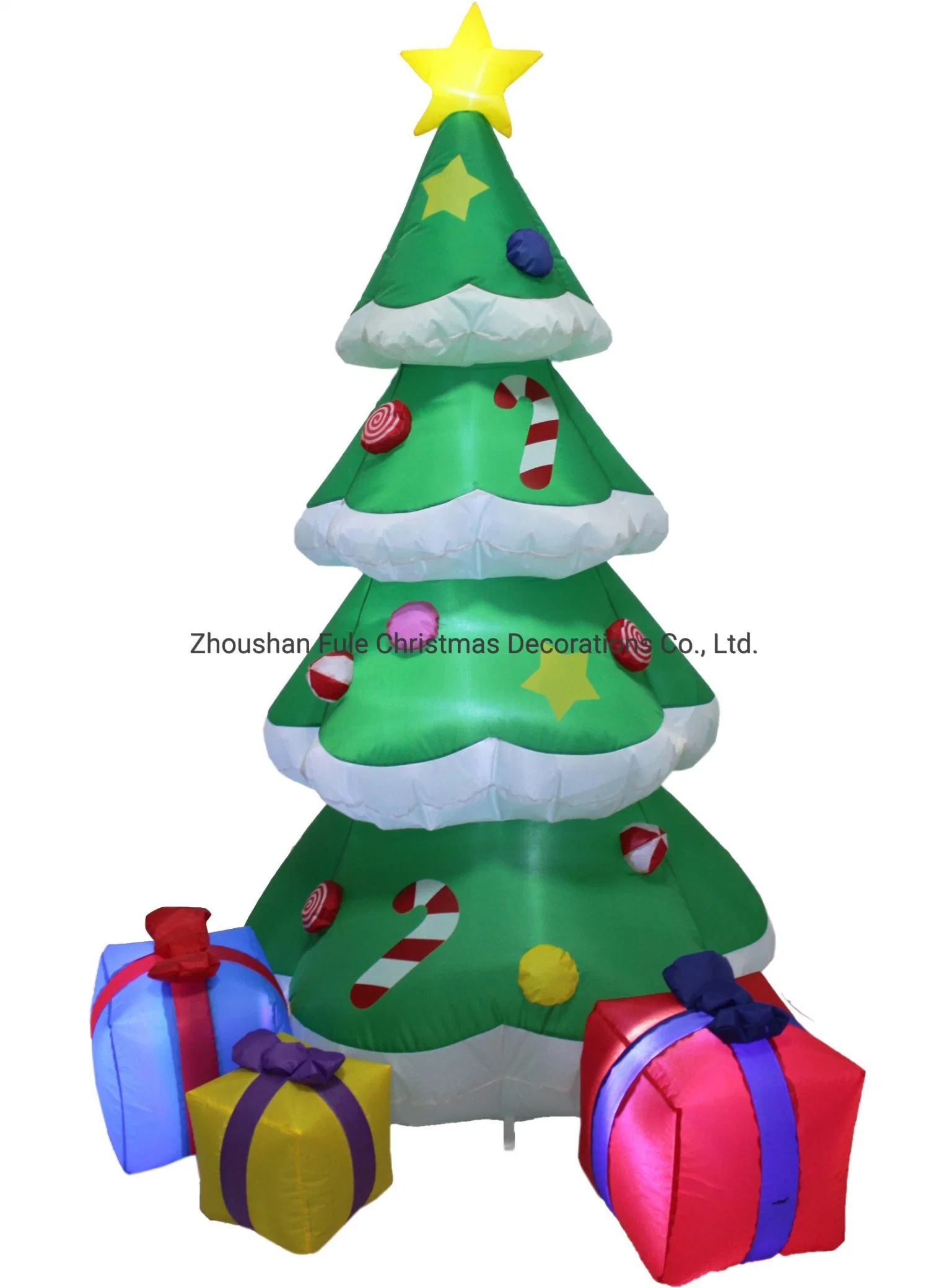 Heißer aufblasbarer Weihnachtsbaum mit Geschenken FL23qt-36