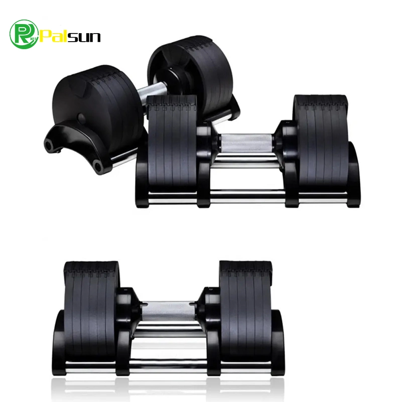 High quality/High cost performance Gym Fitness Dumbbell Set Weight Lifting Wholesale/Supplier Fitness 12kg 16kg 20kg 32kg 36kg Adjustable Dumbbell Set