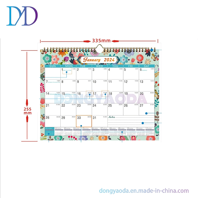 Office Creative Poster Desk Calendar Designs Printing Services-2024