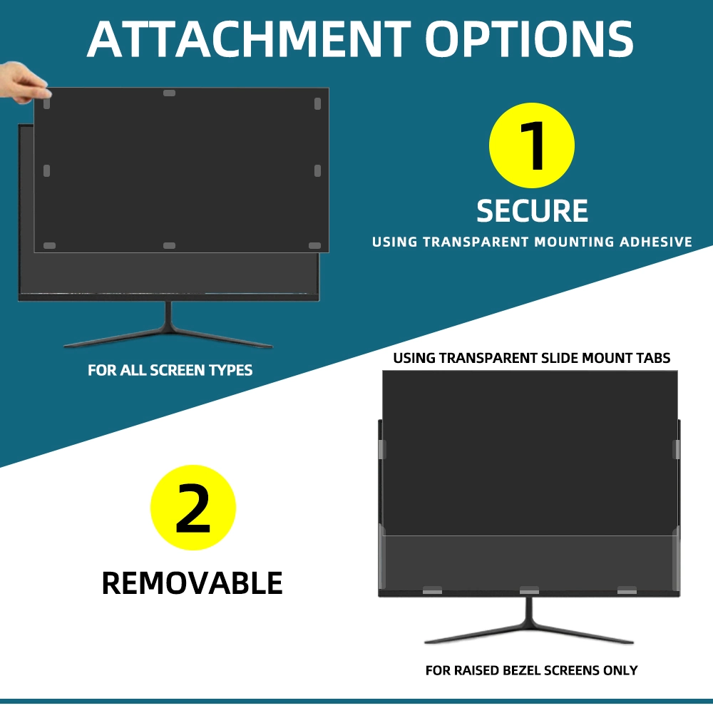 24"-16: 9 531.5*299.5mm Factory Wholesale/Supplier Privacy Filter Screen Protector for DELL / HP /Lenovo All Laptop Computer Monitors