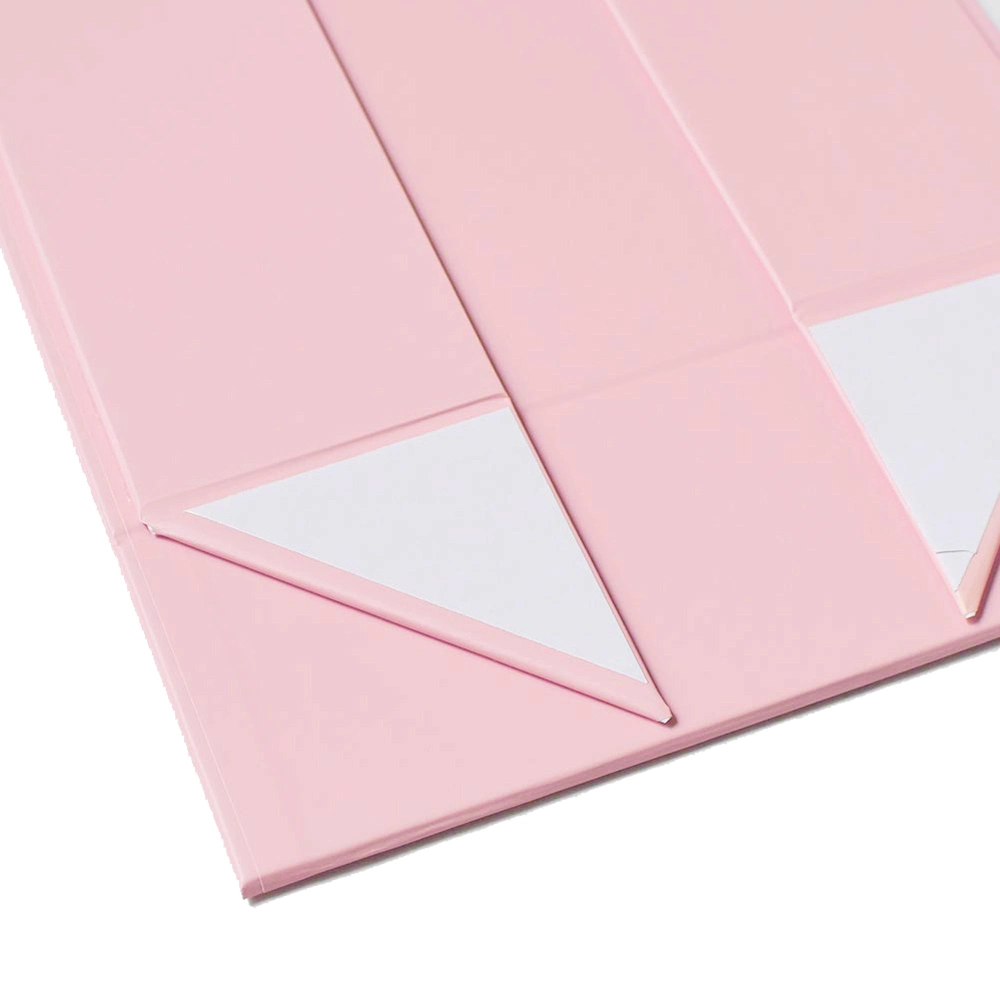 Custom Pink Baseball Hat Foldable Packaging Box Cute Baby Clothes Box Jacket Folding Apparel Box