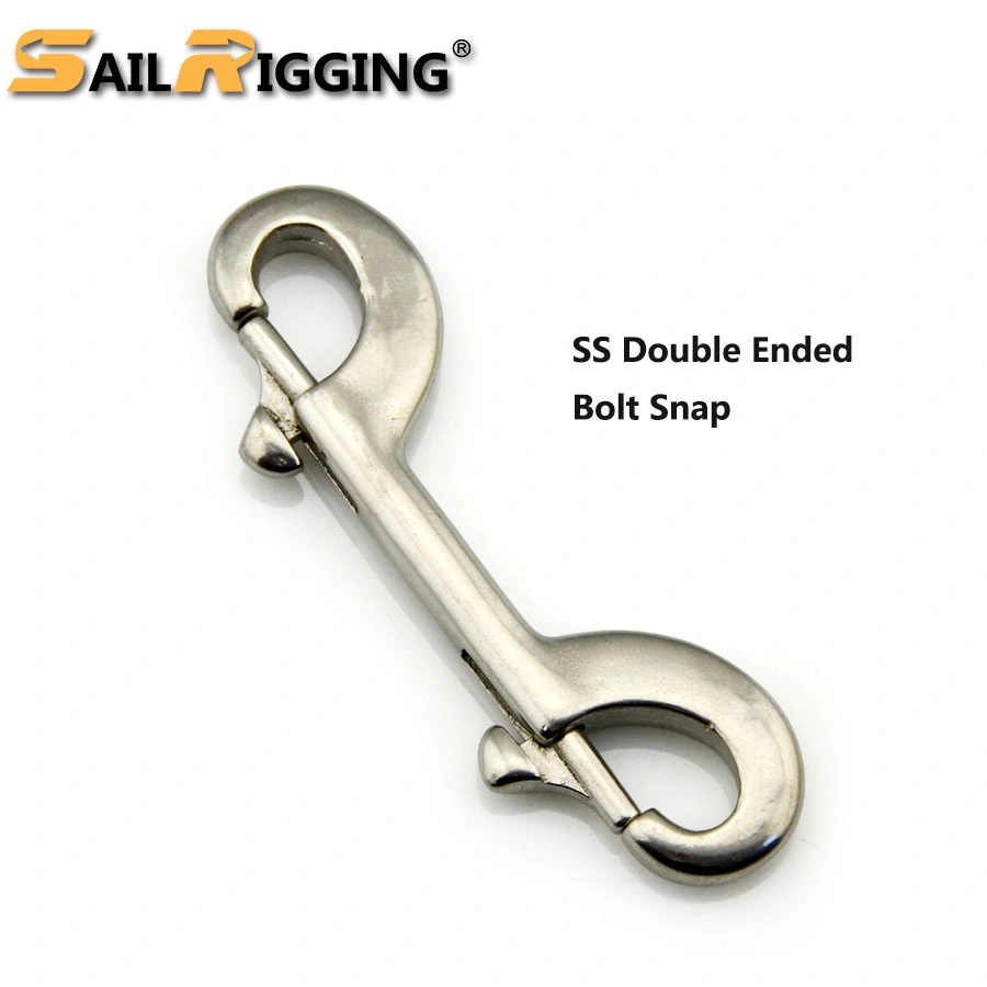 Stainless Steel 304 Double Ended Bolts Snap Marine Hardware Snap Hooks