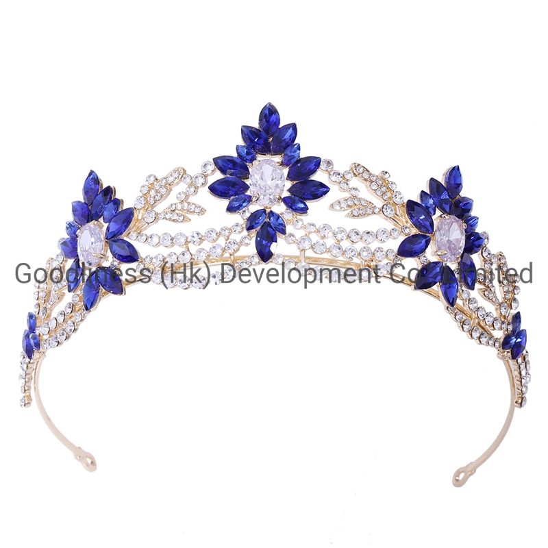 Luxurious Crystal Rhinestones Tiaras Crowns Wedding Party Fashion Hair Accessories