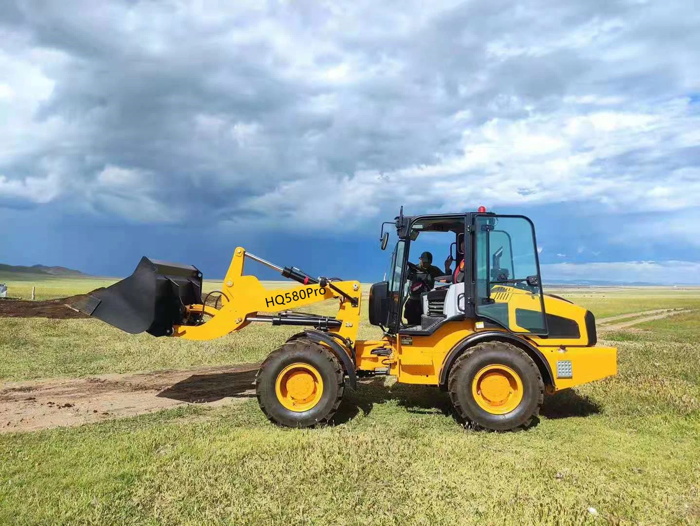 Haiqin Top Quality Strong (HQ580PRO) with CE, Euro V Engine Log Wheel Loader