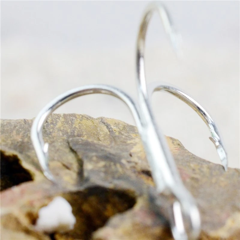 Olecranon Blood Groove Round Bent Three Anchor Treble Hook