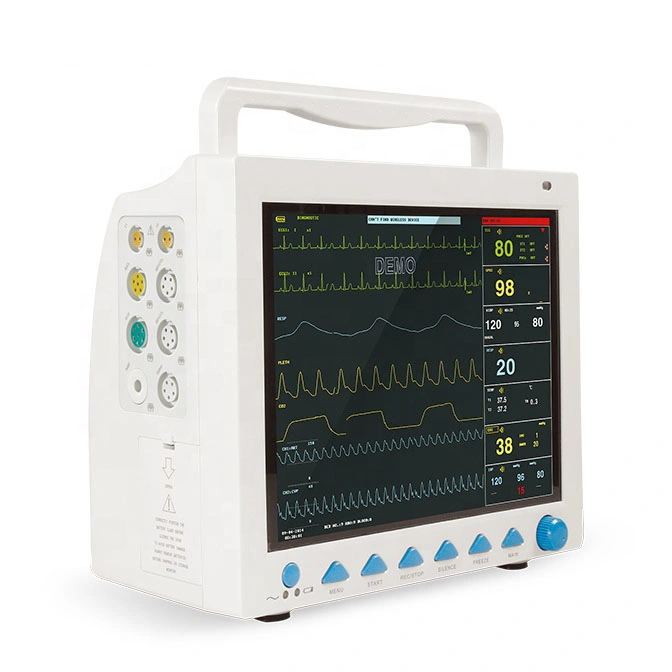 Medical Hospital Animal Equipment Portable Multi-Parameter Veterinary Patient Monitor
