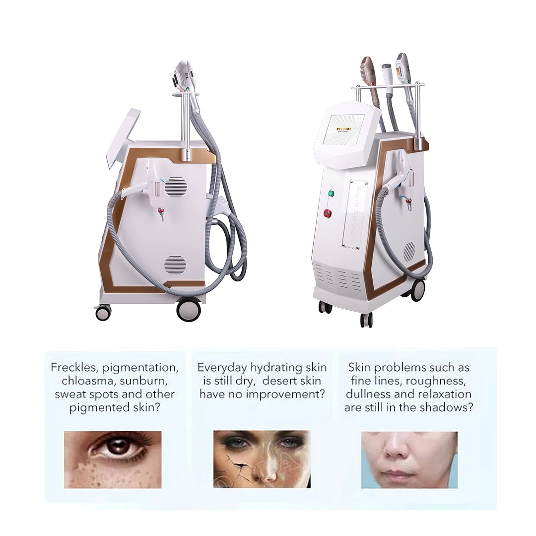 Factory Price Multifunction 4 in 1 IPL/Opt/ND YAG/RF Beauty Equipment