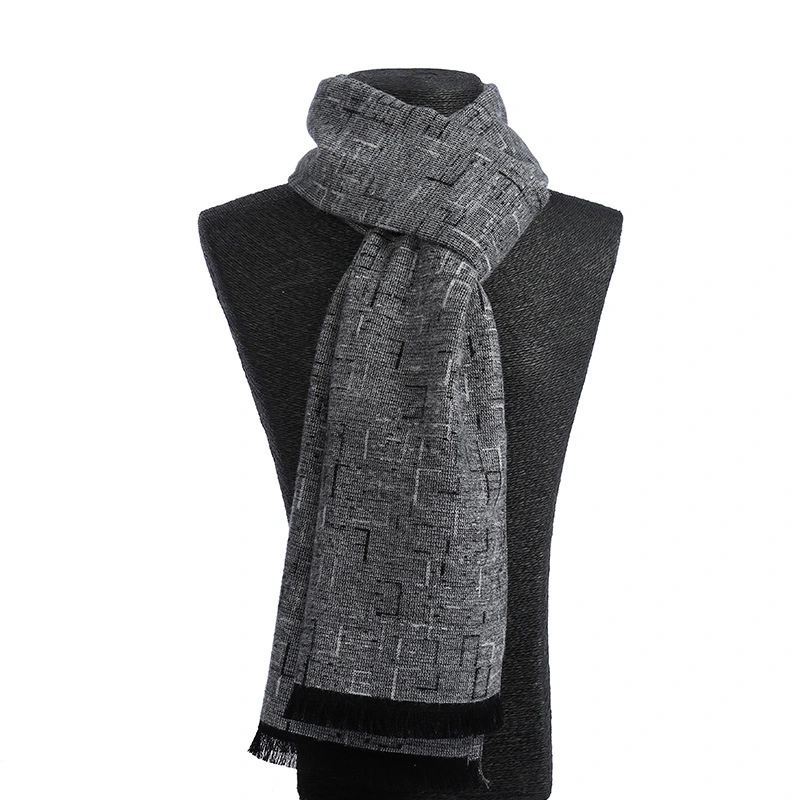&Nbsp; Custom New Model Fashion and Cotton Mens Brushed Winter Scarf