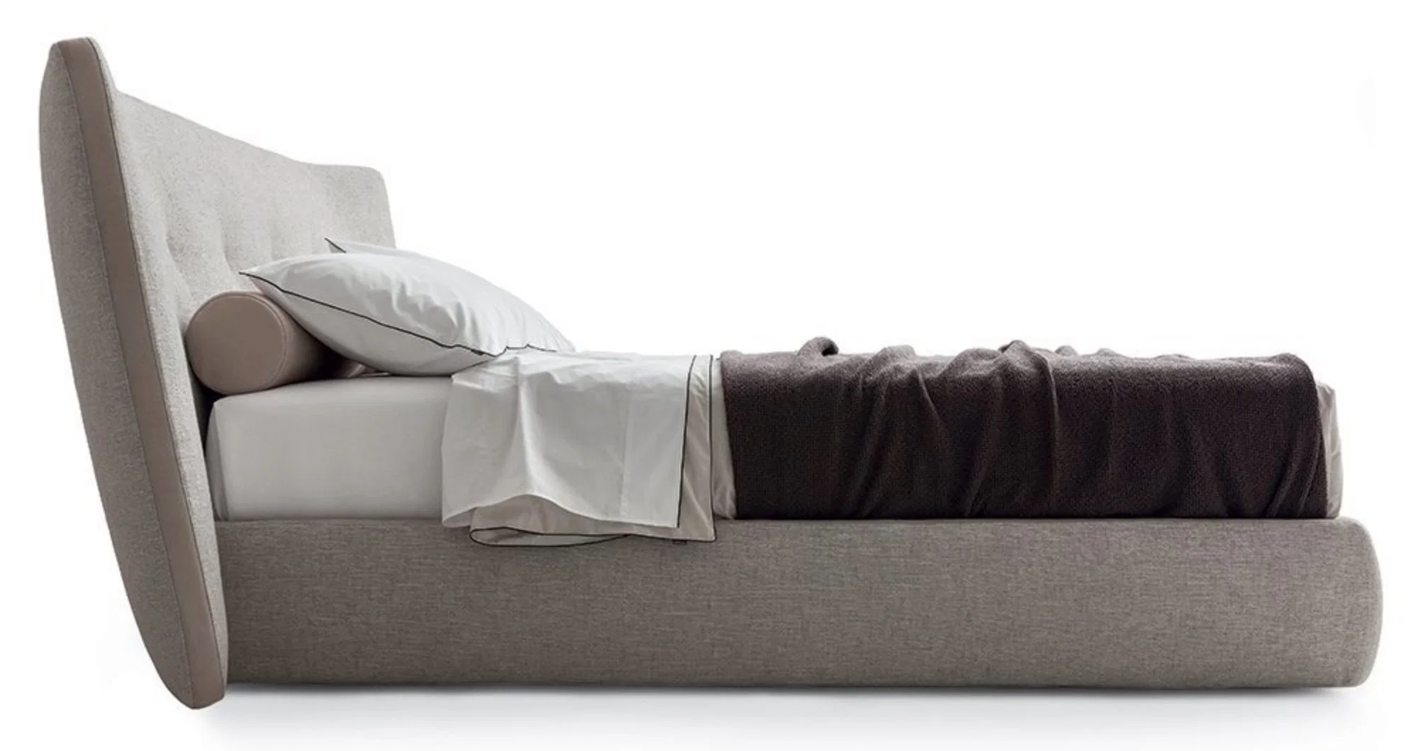 OEM/ODM европейской роскошью современной мебелью с одной спальней Letto выставке BETT Tufted мягкая кровать размера кинг деревянные кровати из натуральной кожи