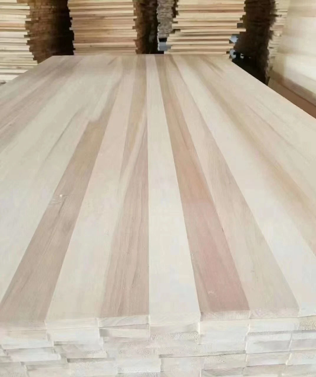 Lumber Solid Board madeira branca da madeira de pinho de madeira em toras de madeira Choupo