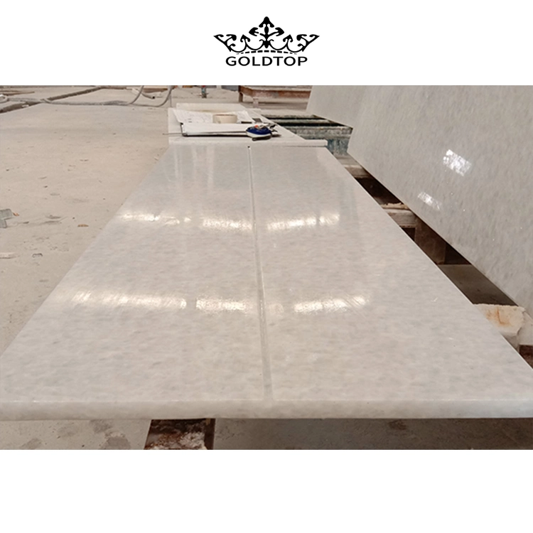 Factory Manufacture Customize White/Black/Grey/Yellow Granite/Marble/Quartz Stone Kitchen Bathroom Eased/Laminate Bar Vanity Island Table Work Countertops