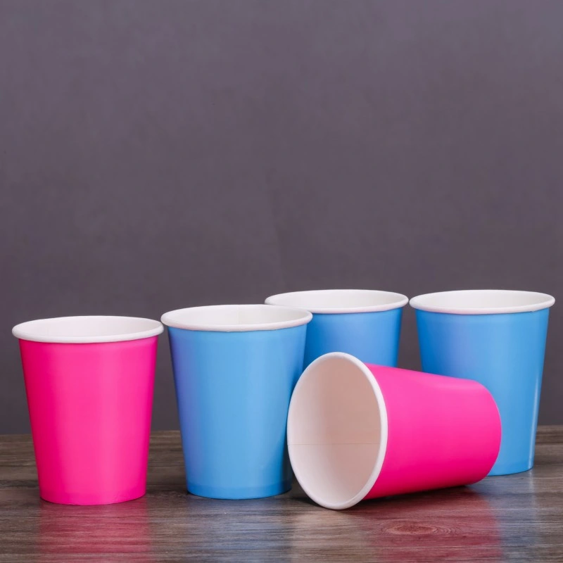 Custom Printed Disposable Hot Water Coffee Paper Cup