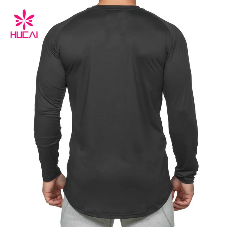 Logotipo personalizado a los hombres Sudaderas Pullover Professional Gimnasio hombres camisas de manga larga