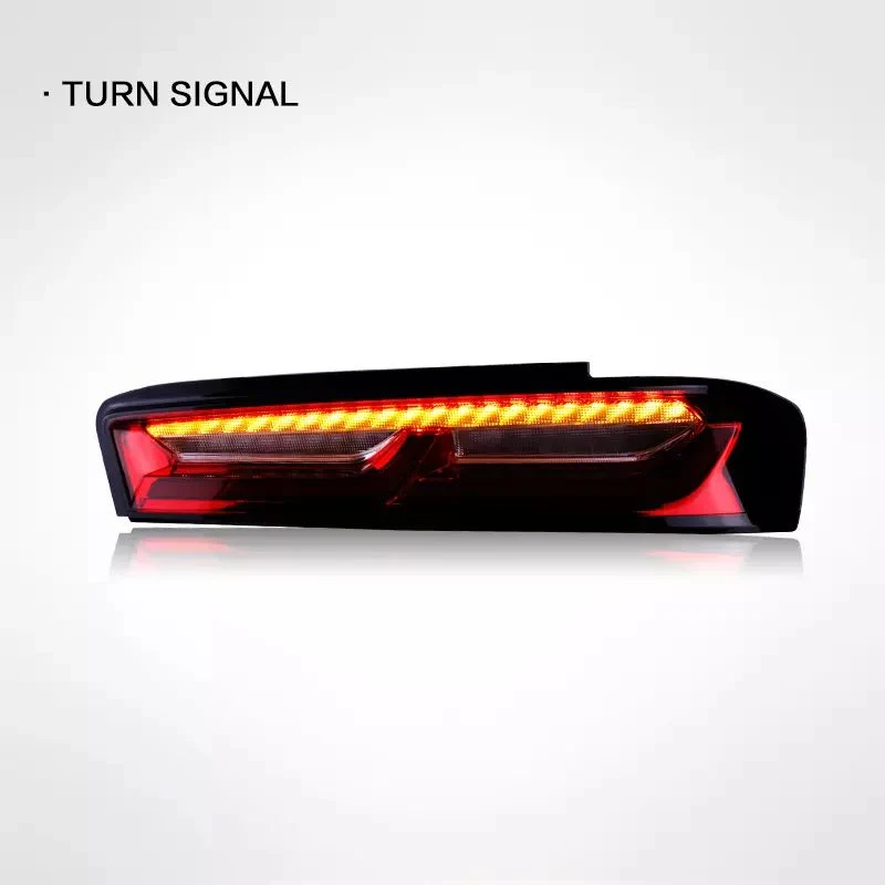 Manufacturer for Car Tail Lamp for Camaro Taillight 2016 2017 for Camaro Back Lamp with Moving Signal+DRL+ Reverse light Auto Lamp