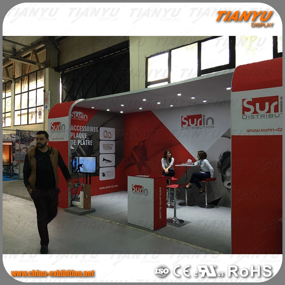 3X3 Trade Show Fair Standard Exhibition Booth Display System & Building Services