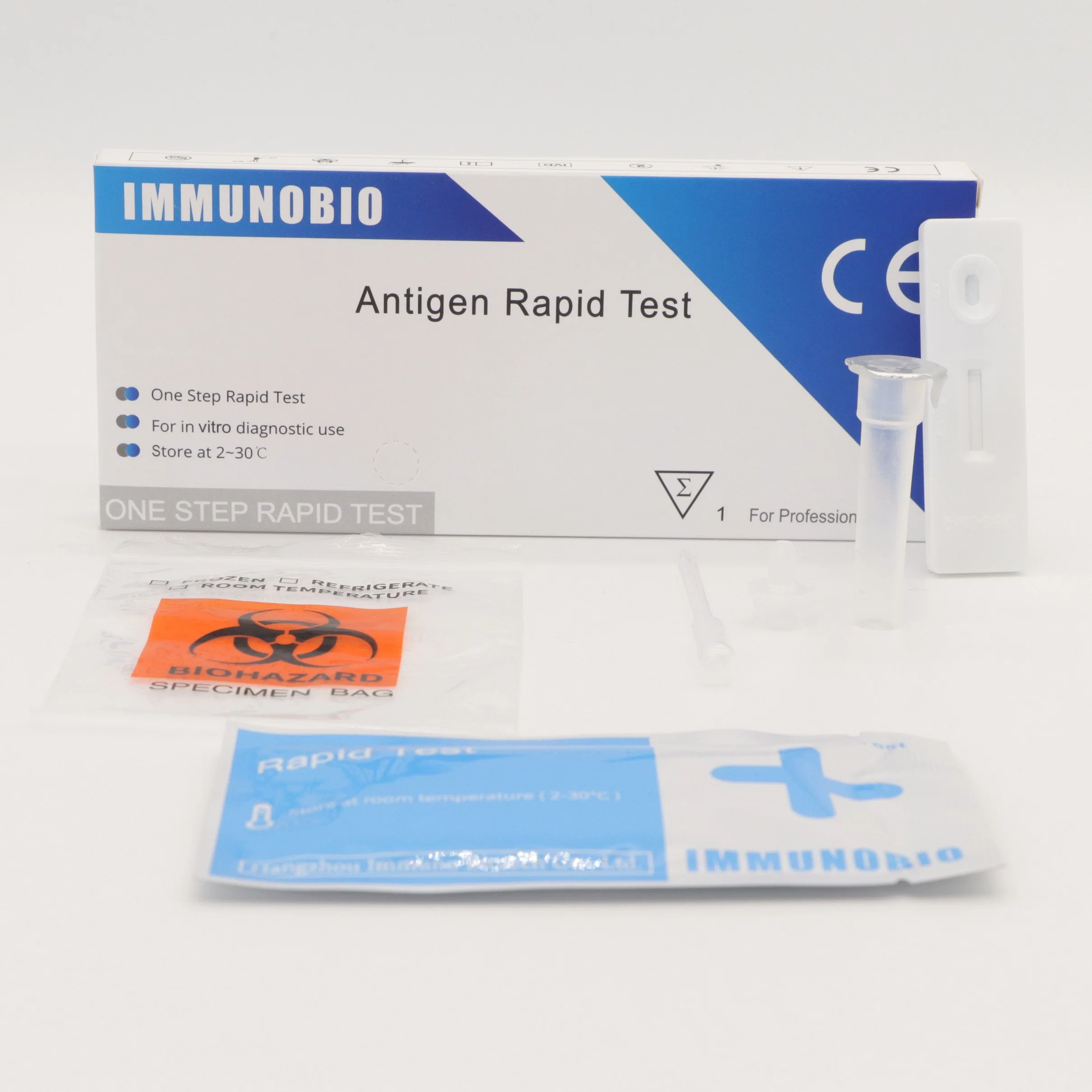 Antigen Diagnostic Test Kit for 2019 Virus Saliva/Throat/Nasal CE/Pei