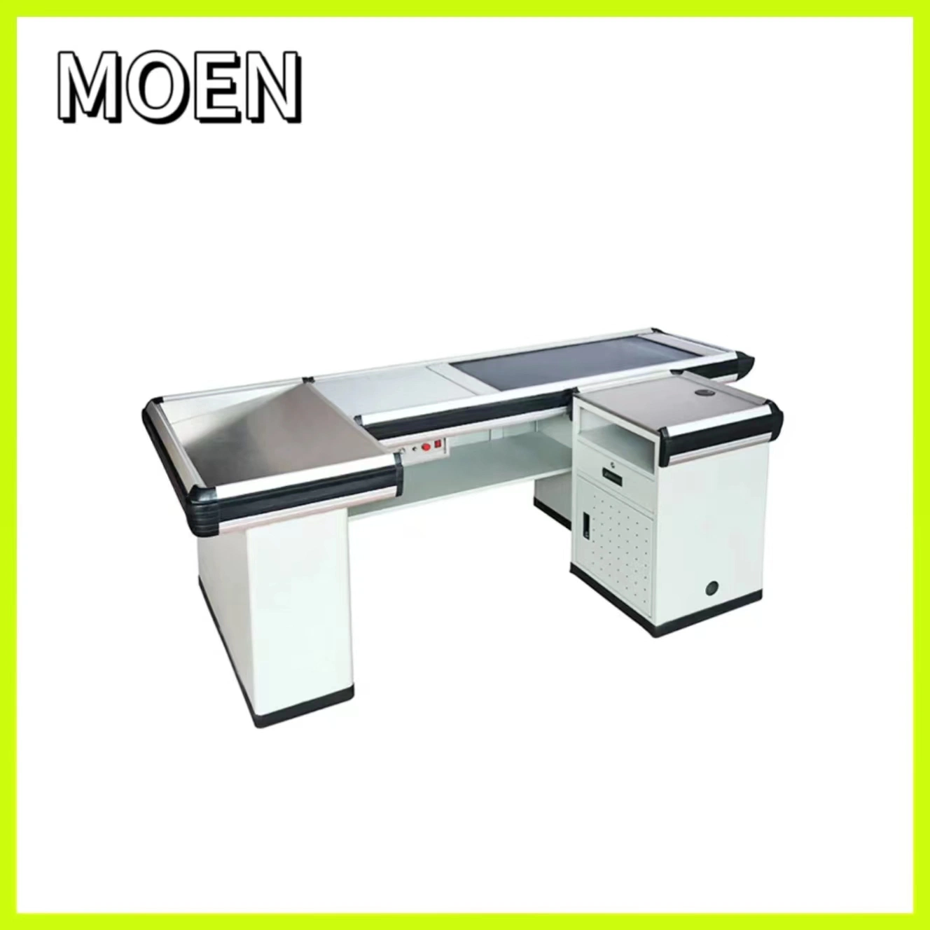 Supermarket Retail Grocery Store Shop Electric Cash Cashier Table Desk Register