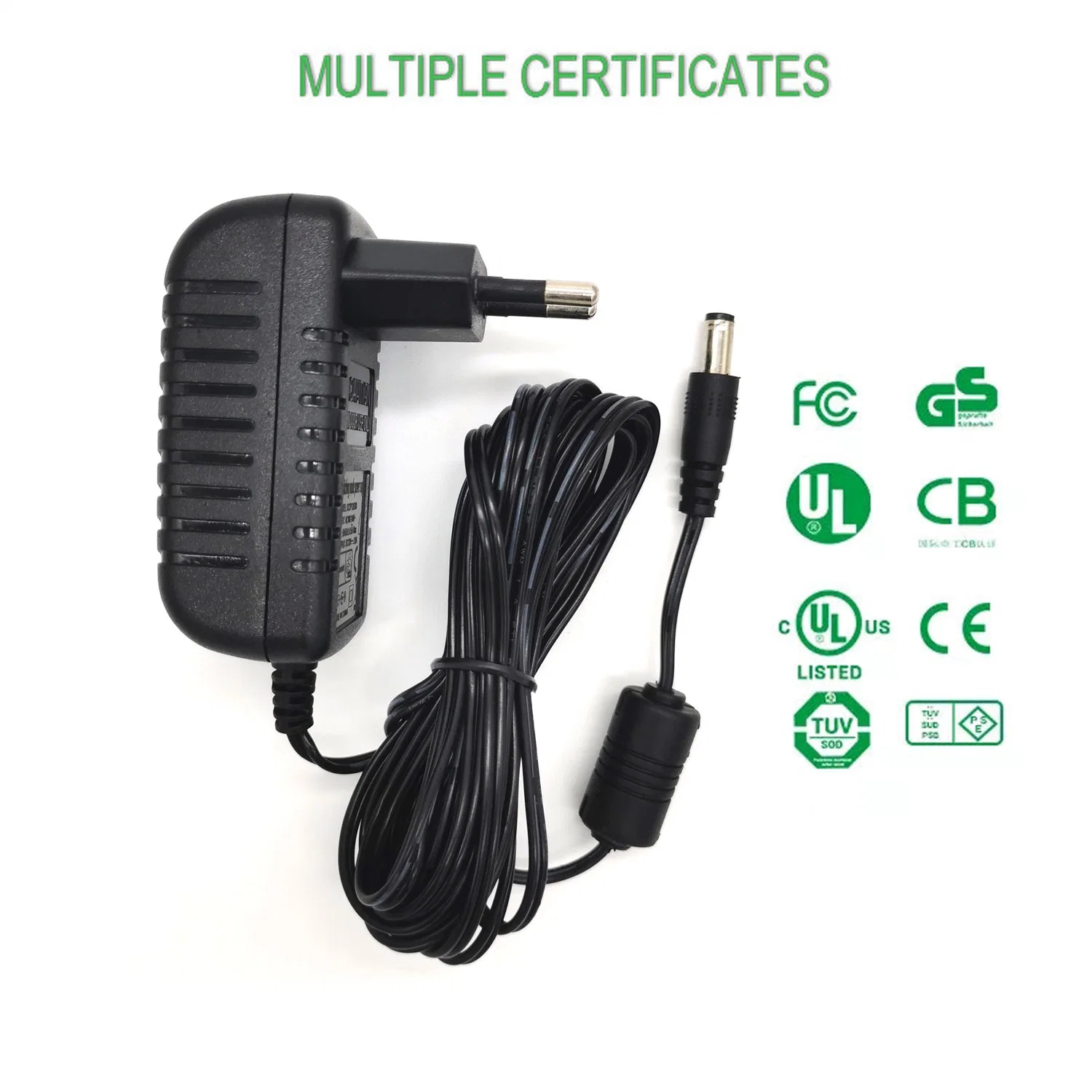 Teléfono Móvil modernización de gran calidad duradera 12V 2,5A AC Power Adaptador con RoHS