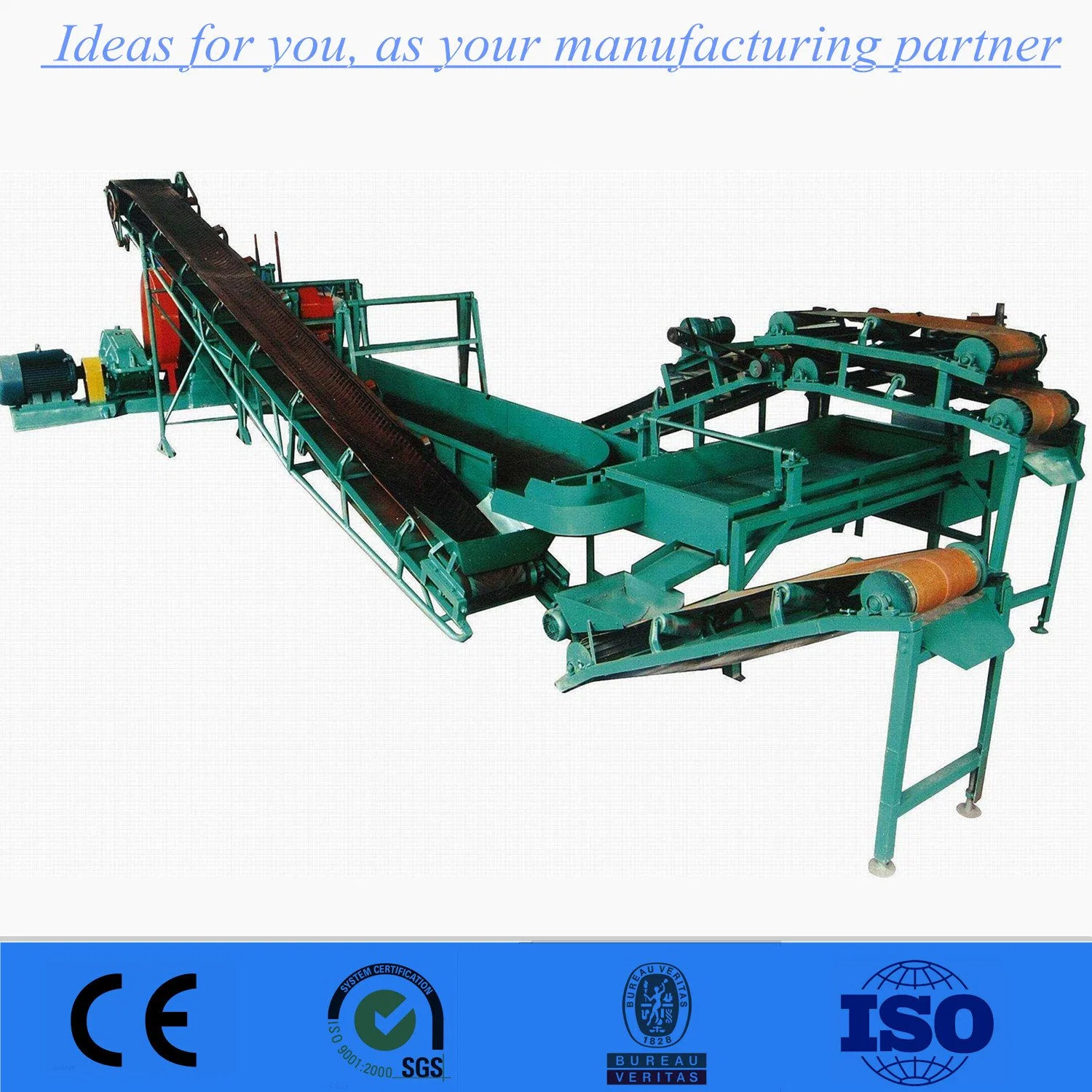 Bead Steel Wire Separator/Used Tire Cutting Machine Loop Machine