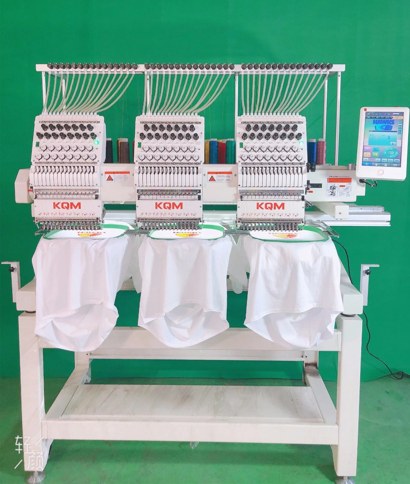 Barudan/Computerized/3 Head 12 Needles Curtain Embroidery Machine with Price Spare Parts for Hat/Cap/T-Shirt/Cloth/Garment in China