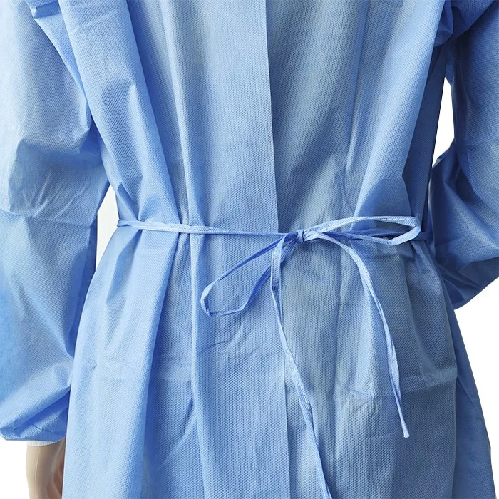 En13795 Testing Static Resistant Supplier Safety Doctor Operating Room Surgical Hospital Disposable Isolation Gowns