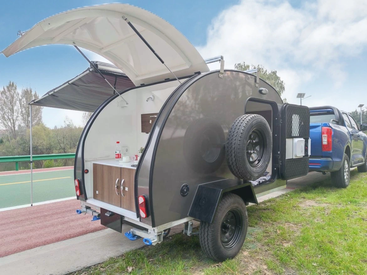 Factory Customize Teardrop Camper Trailer for 2 Adults