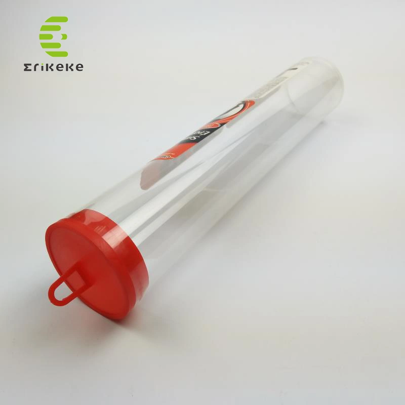 Tamanho personalizado espessura tubo de plástico extrudido transparente tubo acrílico transparente