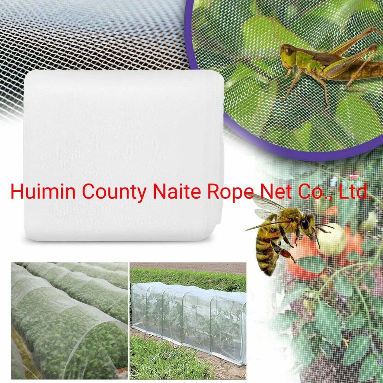 Perfect HDPE Insect Net Garden Greenhouse Fences Nets Nettings Fine Mesh Bug Mosquito Bird Net for Protecting Vegetables Flowers Fruits Trees Plants