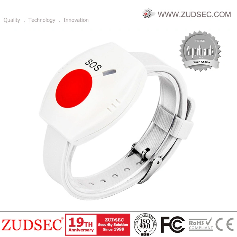 433MHz RF Wireless Neck Pendant Panic Button and Relay Switch Receiver for Emergency Assistance System