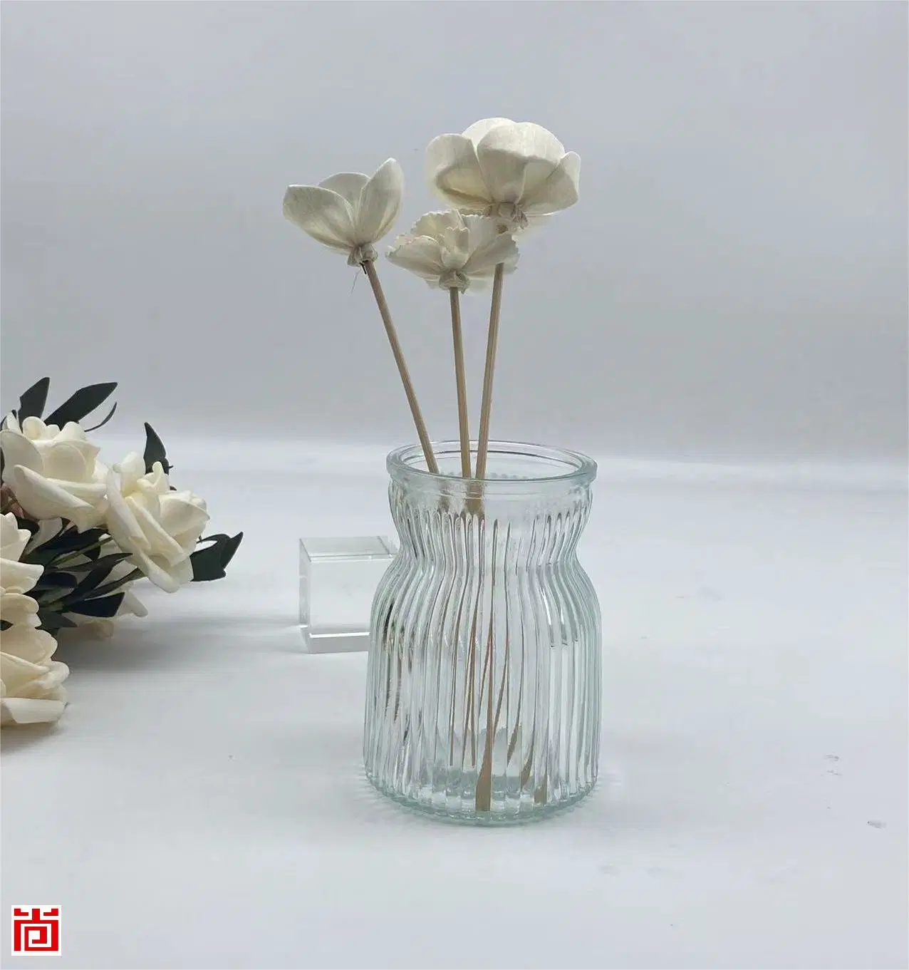 Marvellous European Style Glass Flower Vase for Home Decor