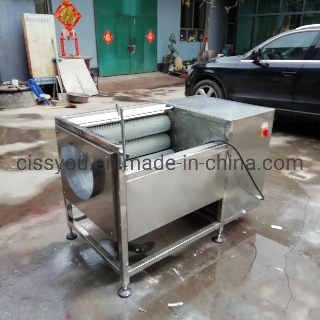 Potato Brush Roller Peeler Cleaner Peeling Washing Cleaning Production Processing Line