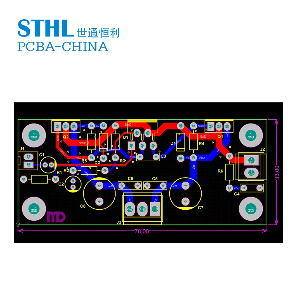 Printed Circuit Board Assembly Panasonic Circuit Board TV Circuit Board Components