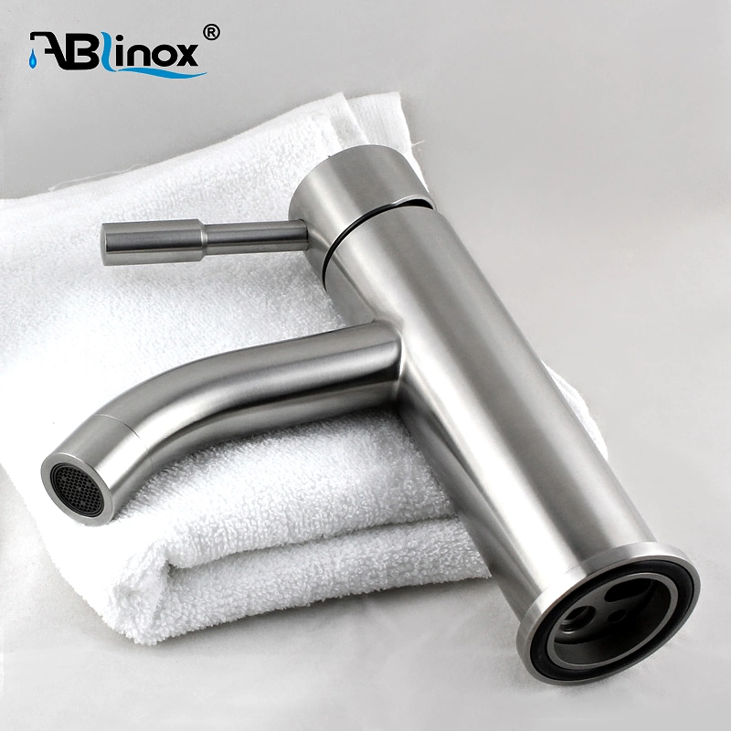 Ablinox High Quality Water Tap Stainless Steel Washroom Mixer Basin Faucet