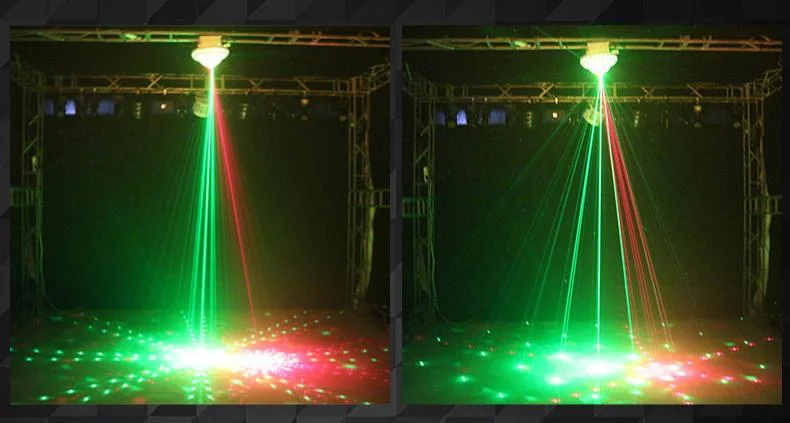 Dragonstage KTV Flash Light Rotating Light Ball LED Laser Ball Light