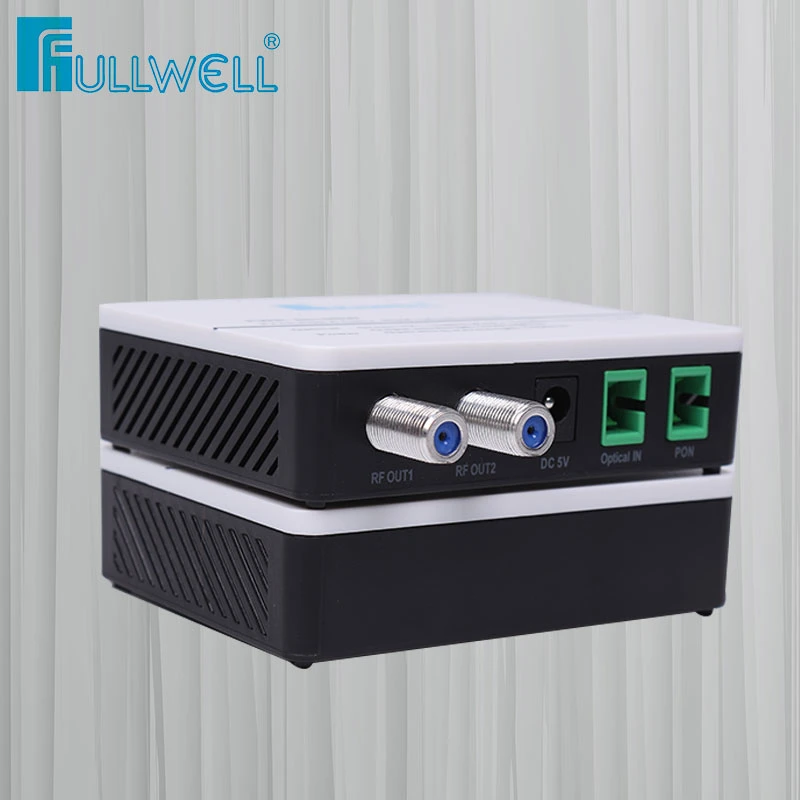 Fullwell FTTH Wdm CATV Fiber RF Transmitter and 433MHz Optic Receiver