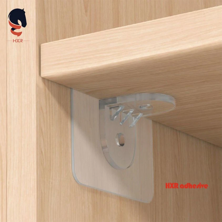 Punch-Free Strong Wall Mounted Self-Adhesive Hooks Bracket Closet Hanging Accessories