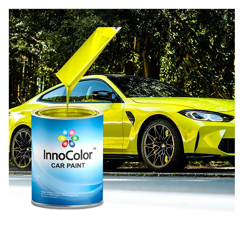 La mezcla de Acrílico Color profesional de reparar la máquina acabar metálicos Mayorista/Proveedor Automotive 1K de pintura de auto Auto Base