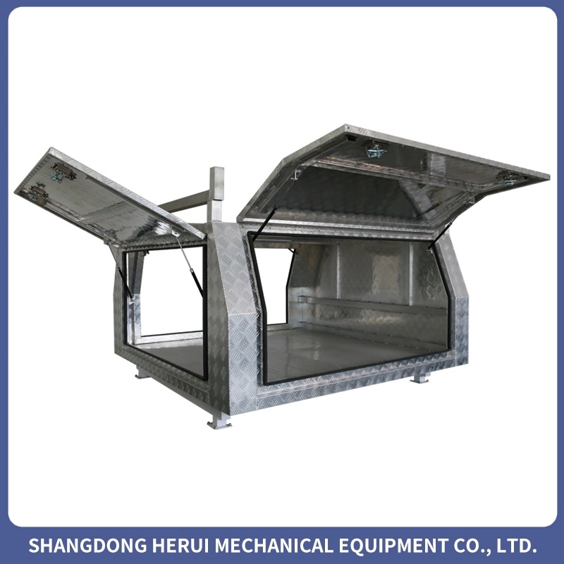 Custom High quality/High cost performance Pickup Tool Aluminum Truck Canopy Tray Drawers