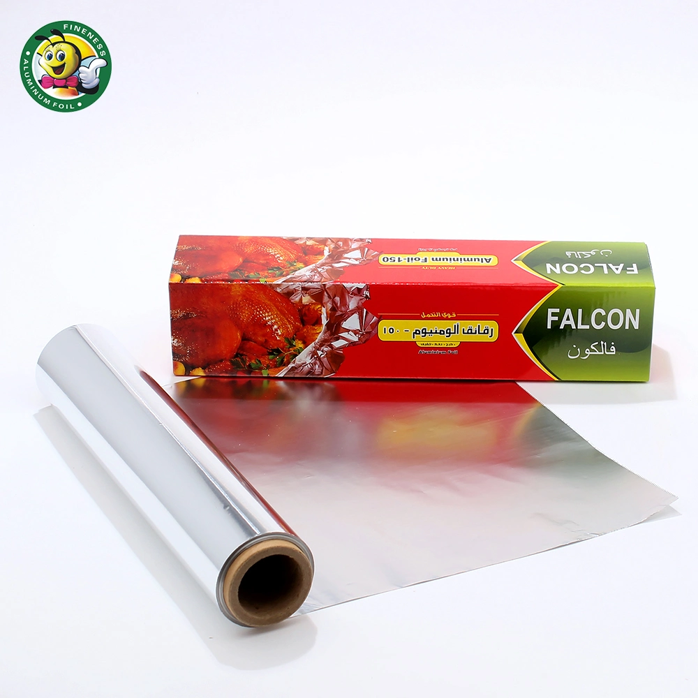 Aluminium Foil Used at Home or Supermarket Kitchen Food Packaging Aluminum Foil Roll Paper