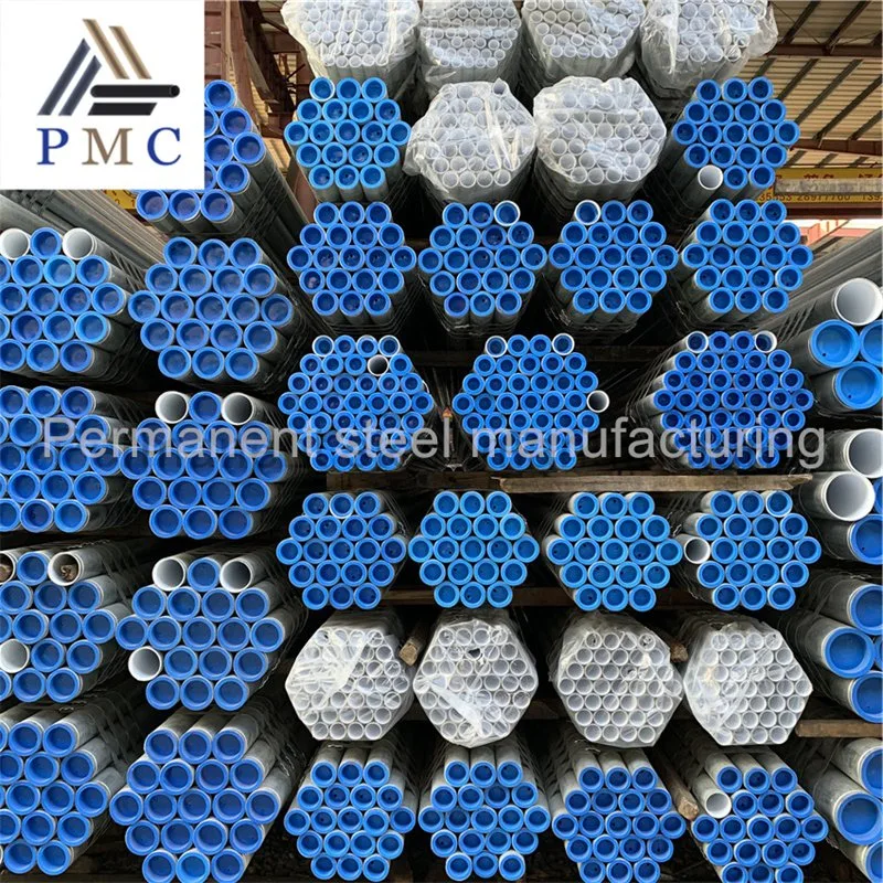 21.3mm~323.8mm HDG Steel Pipe Hot DIP Galvanized Seamless/Welded Steel Pipe with Round/Square Shape