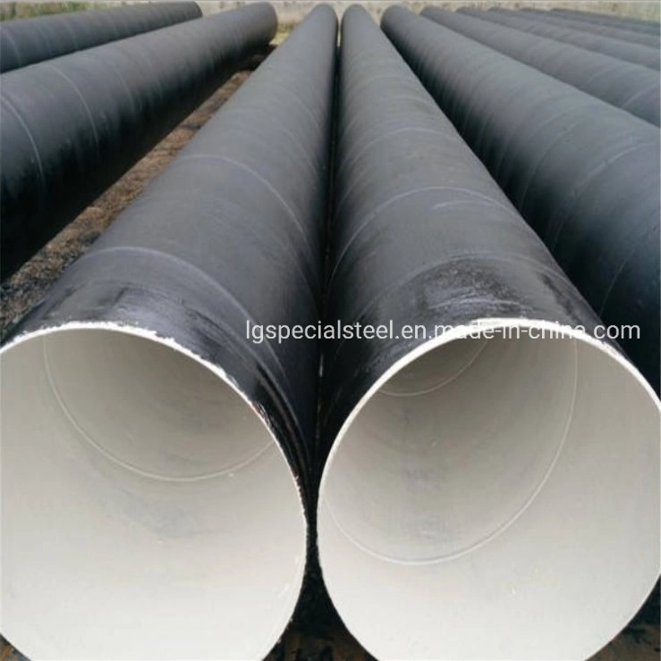 ASTM A53 A252 A106 Pipe Anti Corrosion Coating High Solid Epoxy Wear-Resisting Coating Epoxy Coal Tar Pitch Anticorrosive Carbon Steel Pipe