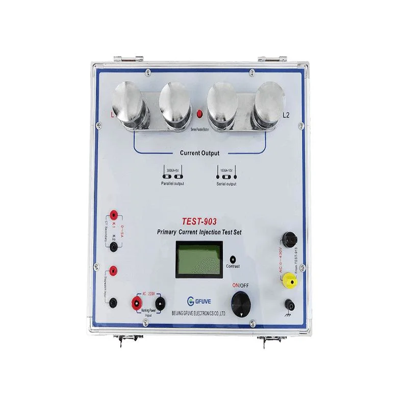 Test-903 MCCB Primary Current Injection Testing Procedure of Circuit Breakers