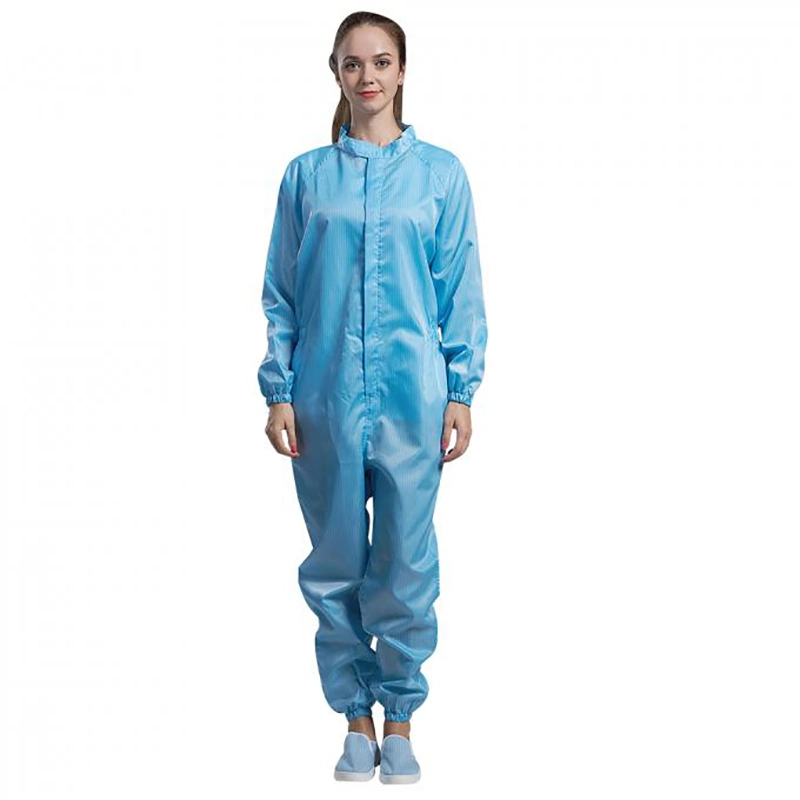 OEM Service Professional Cleanroom Anti-Static Garment for Class 10 Cleanroom