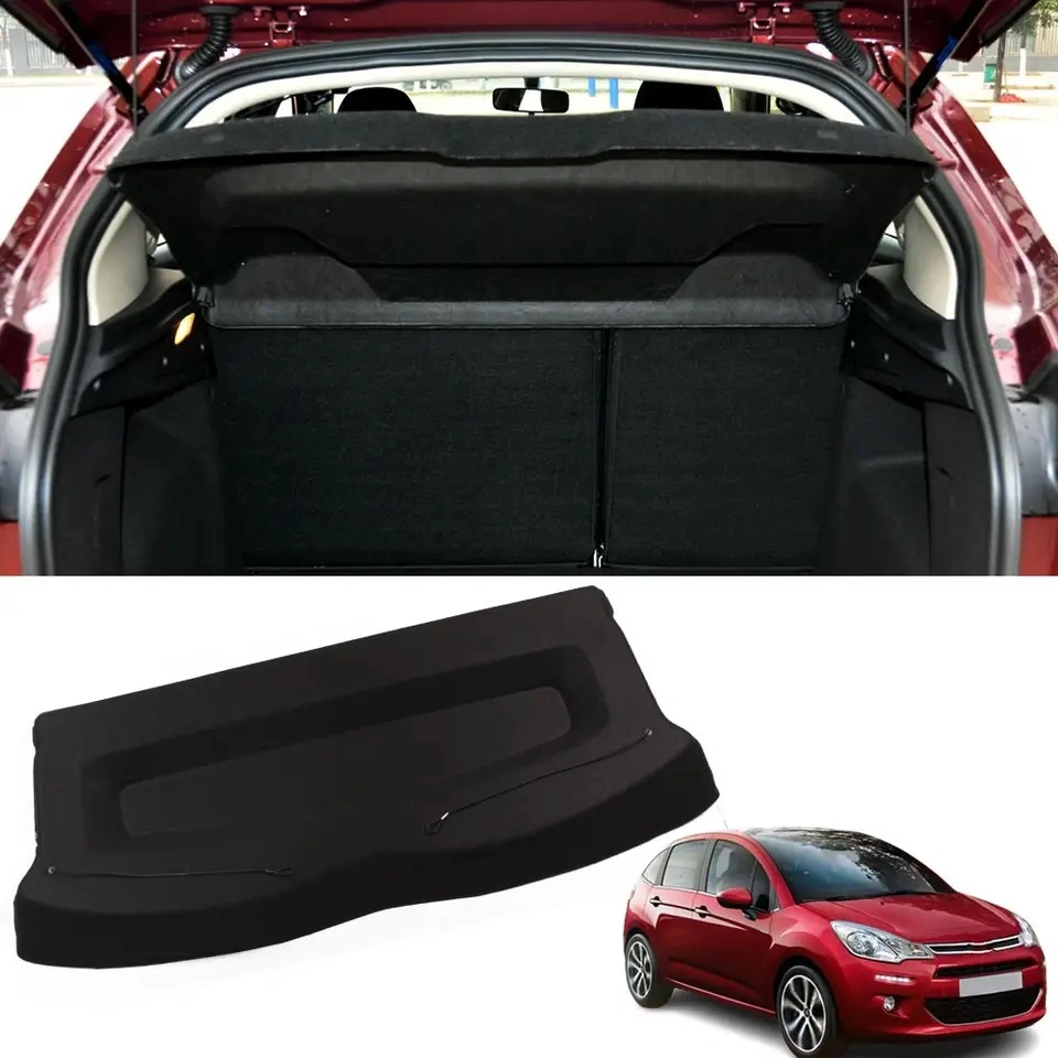 Interior Accessories Non Retractable Luggage Cargo Cover for Citroen C3