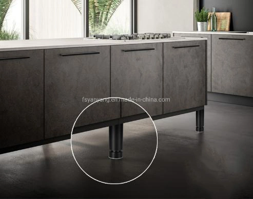 Yanyang Furniture Plastic Adjustable Cabinet Feet for Sofa Table Kitchen