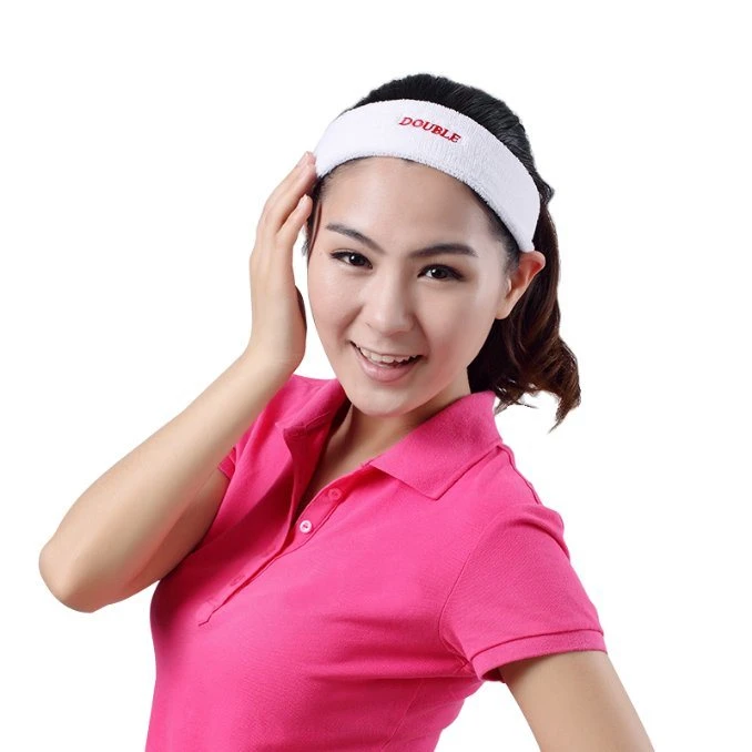 Sport Elastic Headband with Customized Logo Absorb Sweat Embroidered Cheap Headband Sweatband