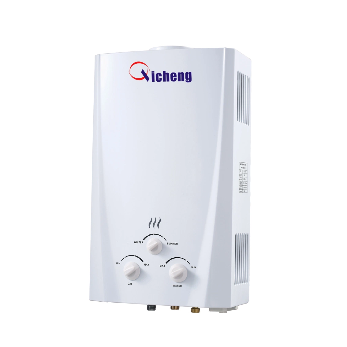 White Body 10 Liter Gas Water Heater Factory Whoesales Sapre Parts