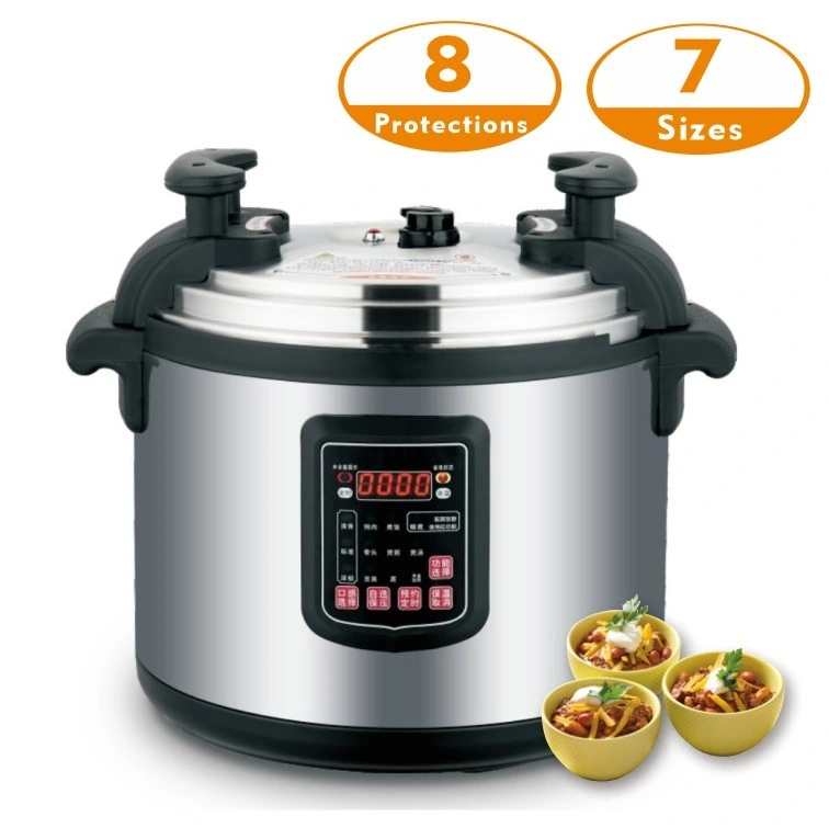 3000W 16A Plug Safe Pressure Heavy Duty Cooker 25L for Busy Church