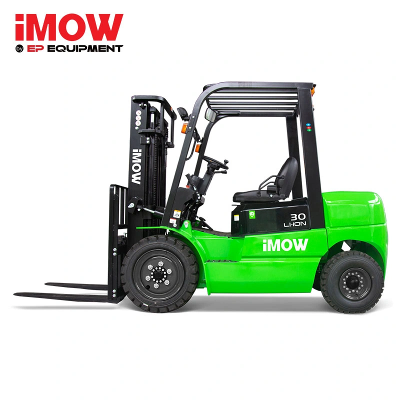 3ton 3t 3.0t 3000kg Electric Forklift Battery Forklift with 3m 4.5m 6m Full Free Mast CE ISO with Side Shifter Fork Positioner Clamp