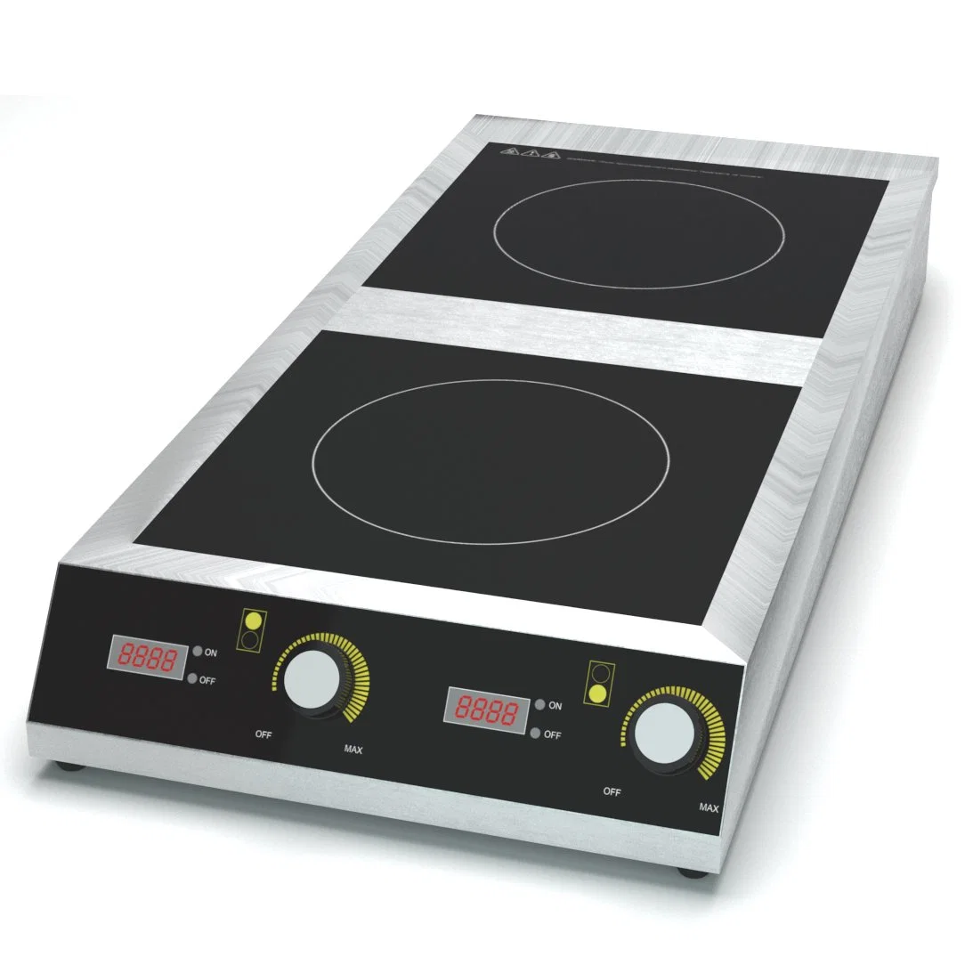 Seule Tête d'un comptoir 120V/220V double tension Plaque de cuisson en céramique à infrarouge commerciale sympathique cuisinière cuisinière